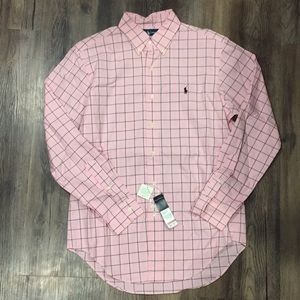 Pink Polo Ralph Lauren Button Down Shirt